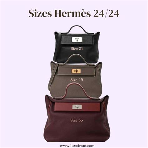 hermes 2424 size 29|Hermes mini 24 price.